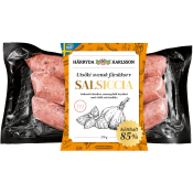 Färskkorv Salsiccia kötthalt 85% 270g Härryda Karlsson.