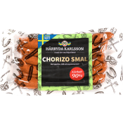 Chorizo smal 90% Kötthalt 270g Härryda Karlsson.