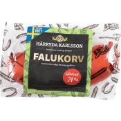Falukorv Bit 71% Kötthalt 300g Härryda Karlsson.