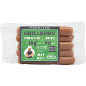 Grillkorv Mat Rätt Naturell 250g Härryda Karlsson.
