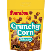 Choklad Never Stop Crunchy Corn 170g Marabou.
