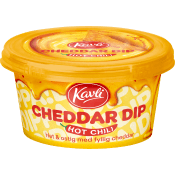 Dip Cheddar Hot Chili 185g Kavli.