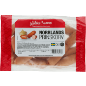 Norrlandsprinskorv 300g Nyhléns Hugosons.