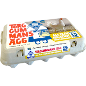 Ägg 15-pack 893g Torggummans Ägg.