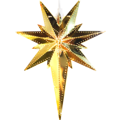 Adventsstjärna Betlehem Mässing 25x35cm Star Trading.