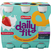Kefirdryck Jordgubb 6-p 570ml Daily Fit.