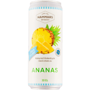 Läsk Ananas Utan Socker 33cl Hammars Bryggeri.