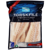 Torskfilé Fryst 800g Feldt's.