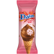 Glasstrut Daim jordgubb 1-p GB Glace.