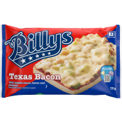 Pan pizza Texas bacon 170g Billys.