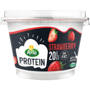 Proteinkvarg Jordgubb Laktosfri 0,2% 200g Arla®.
