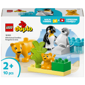 LEGO Duplo Vilda djurfamiljer: Pingviner och lejon 10442.