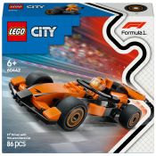 LEGO City F1 förare med McLaren racerbil 60442.