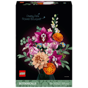 LEGO Botanicals Vacker rosa blombukett 10342.