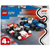 LEGO City F1 Williams Racing & Haas F1 racerbilar 60464.