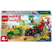 LEGO Mavel Spins och Electros jakt med dinosauriefordon 11198.