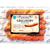 Grillkorv Tunt Skinn 400g Hemgården.