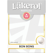 Pastillask Bon Bons Pepparmint 75g Läkerol.