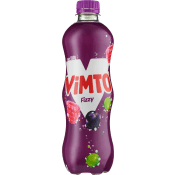 Läskdryck Vindruva,Hallon,Svartavinbär 50cl Vimto.