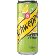 Läsk Lemon Zero 33cl Schweppes.