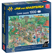 Pussel Big Garden Birdwatch 1000 bitar Jan van Haasteren.