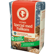 Vetemjöl Special Fullkorn 2kg Kungsörnen.