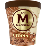 Glass Utopia Double Hazelnut 440ml Magnum.