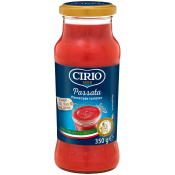 Passerade tomater glasflaska 350g Cirio.
