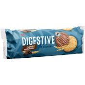 Digestive doppade i mjölkchoklad 300g ICA.