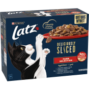 Kattmat våt Deliciously Sliced 960g Latz.