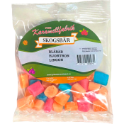 Karameller Skogsbär 160g Byske Karamellfabrik.
