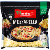 Mozzarella riven 400g Maestrella.