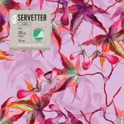 Servett 33cm Blur pink.