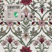 Servett 20-p Xmas Lilly 33cm ICA.