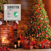 Servett 33cm Xmas tree ICA.