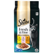 Kattmat Kyckling/Lax/Kalkon 6x50g Sheba.