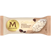 Glass Magnum White chocolate & cookies 1-p GB Glace.