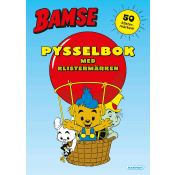 Pysselbok Bamse med klistermärken.