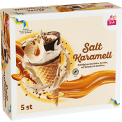 Glass Salt karamell 5-p SIA GLASS.