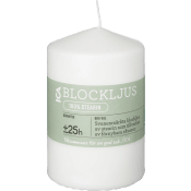 Blockljus Vit Stearin ICA.