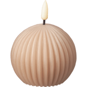 LED boll Rille sand H7cm.