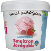 Glass Smultron & jordgubb Laktosfri 110ml SIA Glass.