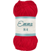 Garn Emma Röd 100g Falk.