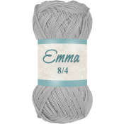 Garn Emma Ljusgrå 100g Falk.