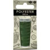 Sytråd Polyester Mörkgrön 200m Falk.
