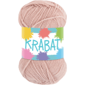 Garn Krabat Puderrosa 50g Falk.
