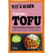 Tofu Teriyaki Ekologisk 170g Peas of Heaven.