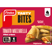 Filled Crêpes tomato mozzarella 240g Findus.