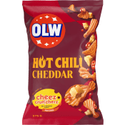 Chips Hot Chili Cheddar 275g Olw.