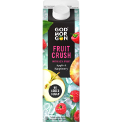 Fruktdryck Fruit Crush Äpple Hallon 1000ml God Morgon®.